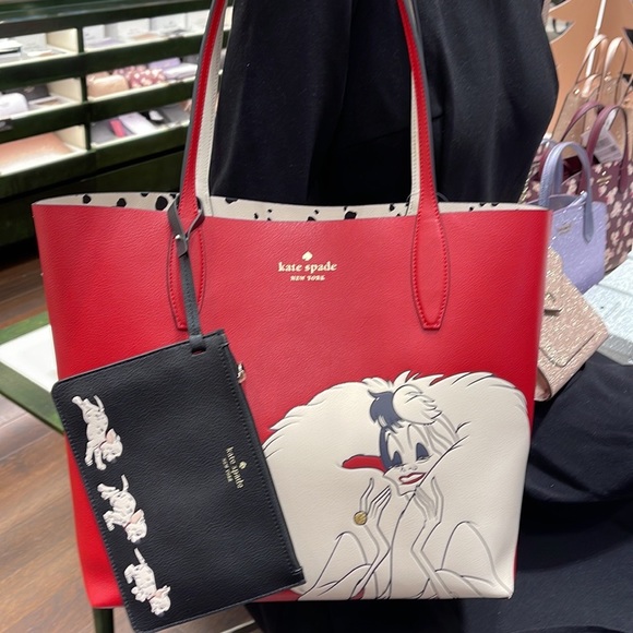 Kate Spade Disney X Kate Spade New York Cruella Tote Bag
Red Multi - Picture 14 of 16